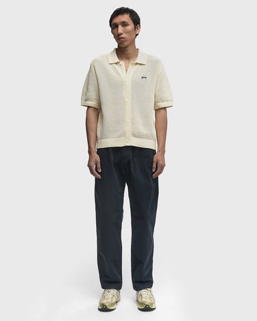 Поло тениска ØLÅF Knit Polo Shirt Бежово | M210701-LIGHTBUTTERMILK, 2