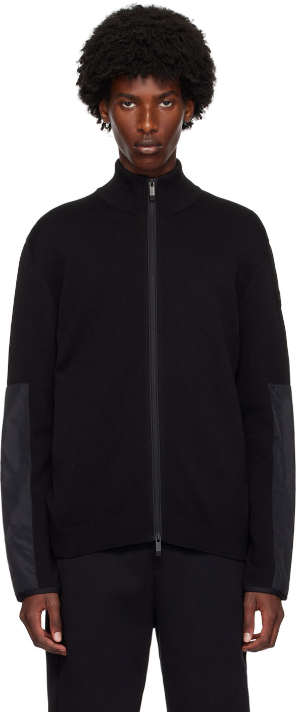 Пуловер Moncler Black Matt Sweater Черно | J20919B00009M1367, 0