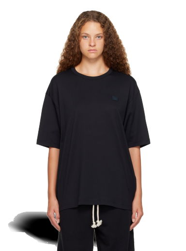 Тениска Acne Studios Patch T-Shirt Черно | CI0140-