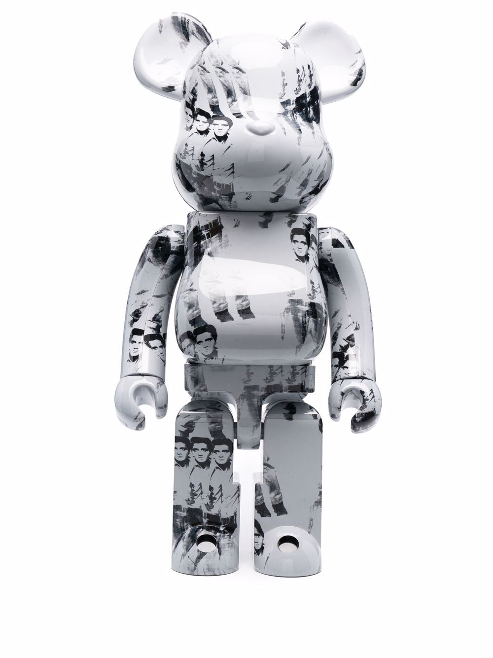 Колекционерско Medicom Toy Be@rbrick Andy Warhol Elvis toy - Grey Бяло | 1000WAELVIS17018112, 0