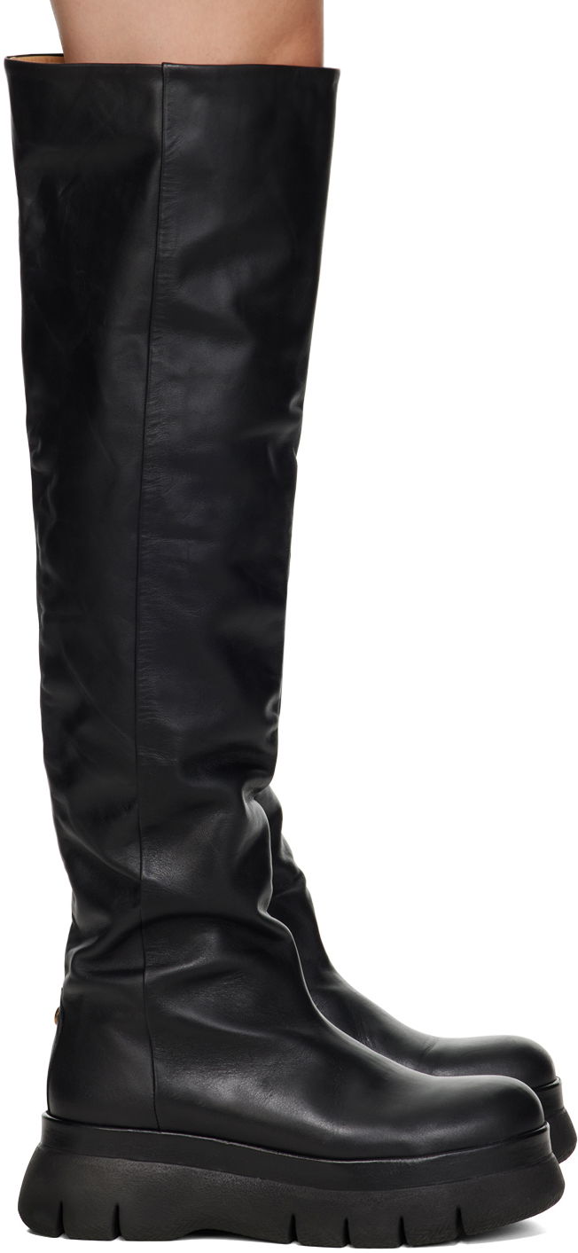 Чорапи ISABEL MARANT Isabel Marant Malyx Knee-High Boots Черно | 23ACD0003FA-A3A41S, 0