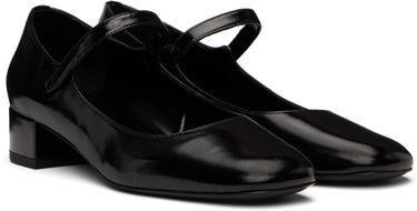 Кецове и обувки BY FAR BY FAR Ginny Mary Jane Heels Черно | MWFHC002LL032BK001PL, 3