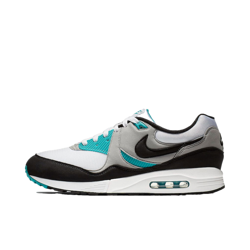 Кецове и обувки Nike Air Max Light White Black Spirit Teal Сиво | AO8285-103