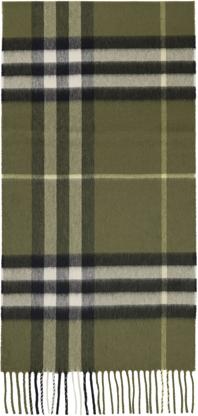 Burberry Check Cashmere Scarf
