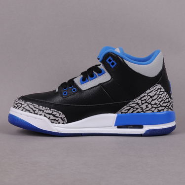 Кецове и обувки Jordan Air Jordan 3 Retro ''Sport Blue'' BG Черно | 398614-007, 0