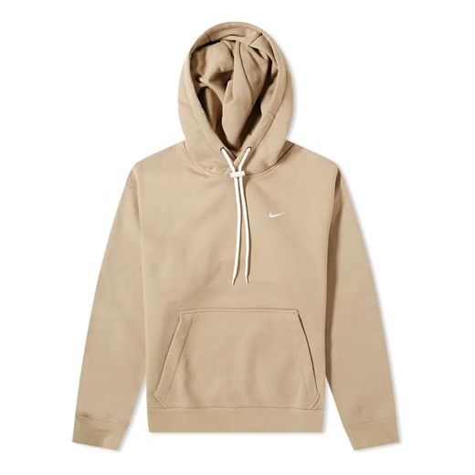 Суитчър Nike Fleece Lined Drawstring Hoodie Бежово | CD6393-247