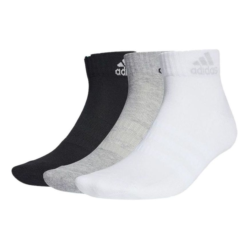 Чорапи adidas Originals Adidas Logo Quarter Socks - 3 Pairs Бяло | GC7311, 0