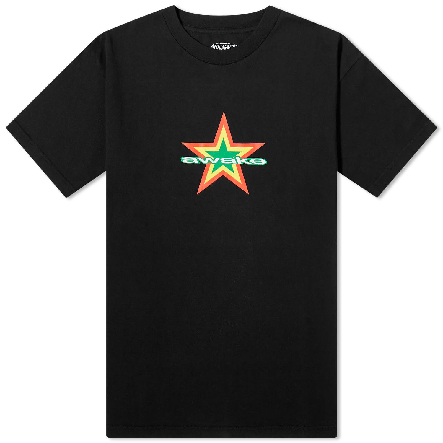 Тениска Awake NY Star Logo T-Shirt Черно | AWK-FW23-TS005-BLK, 0