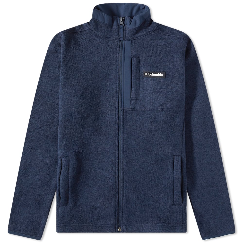 Суитчър Columbia Sweater Weather Full Zip Fleece Collegiate Тъмно синьо | 1954101-464, 0
