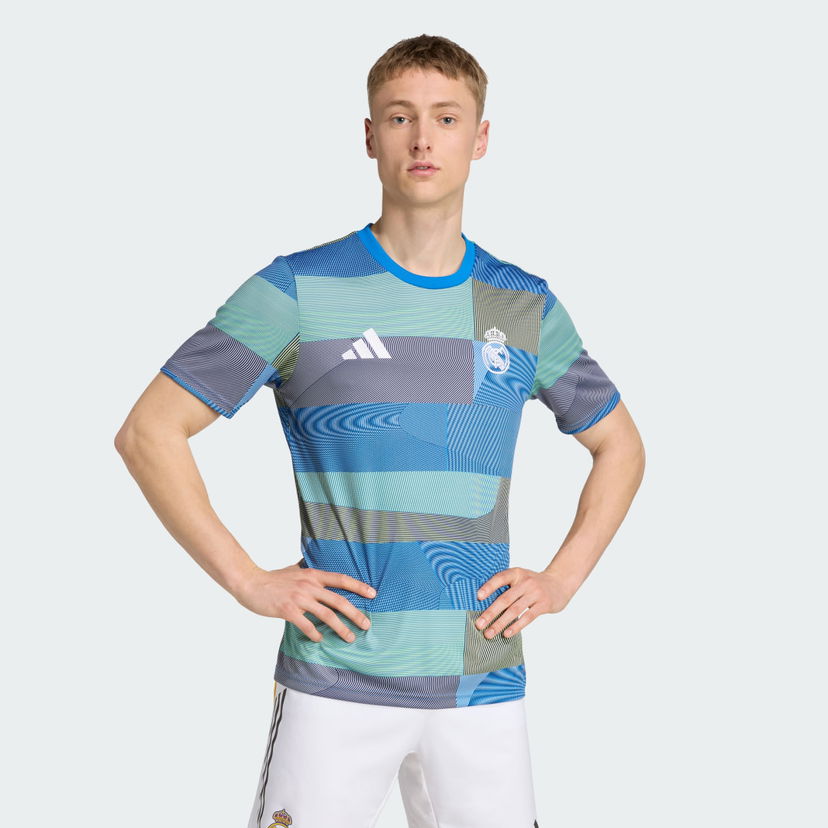 Фланелка adidas Performance Real Madrid Pre-Match Jersey 25/26 Синьо | JP4155