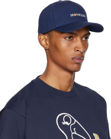 Шапка с козирка Moncler Moncler Genius x Gilga Farm Baseball Cap Тъмно синьо | K24023B000060U082, 1
