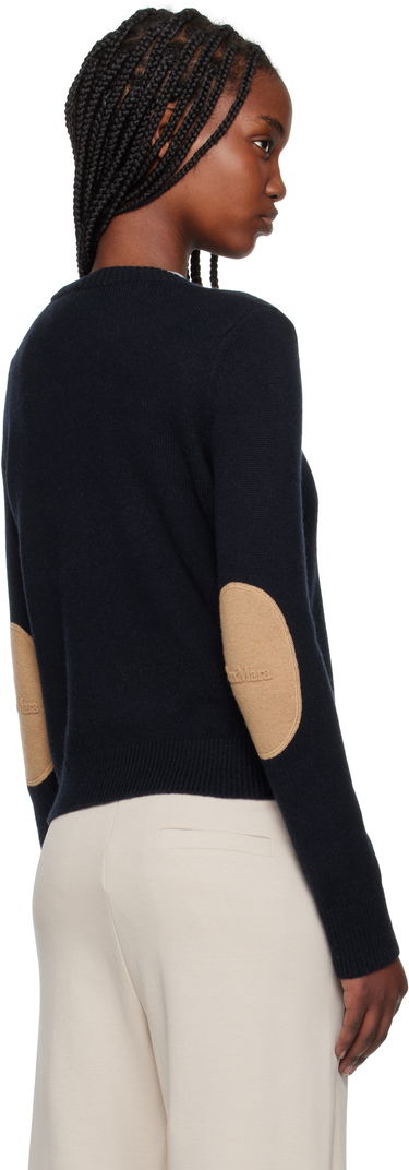 Пуловер Max Mara Max Mara Fedora Knit Sweater Тъмно синьо | 2519361031600, 2