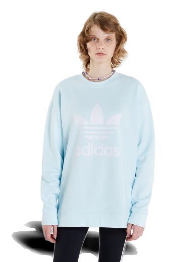 Суитчър adidas Originals Trefoil Crew Синьо | HL6678