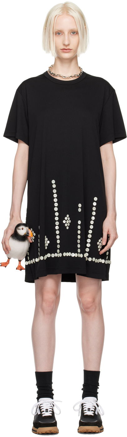 Pокля Comme des Garçons Homme Plus Black Button Midi Dress Черно | PN-T018-051, 0