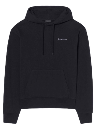 Суитчър Jacquemus Le Brode Embroidered Logo Черно | 216JS300-2210 990