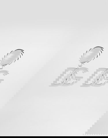 Обеци Dolce & Gabbana Clip-on Metal Earrings with DG Logo Металик | WEN6P6W111187655, 0