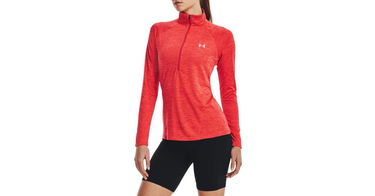 Суитчър Under Armour Tech 1/2 Zip Twist Top Червено | 1320128-638, 1