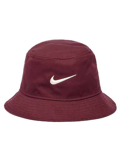 Шапка Nike Apex Swoosh Bucket Hat Night Maroon/ Guava Ice Бургунди | FB5382-681