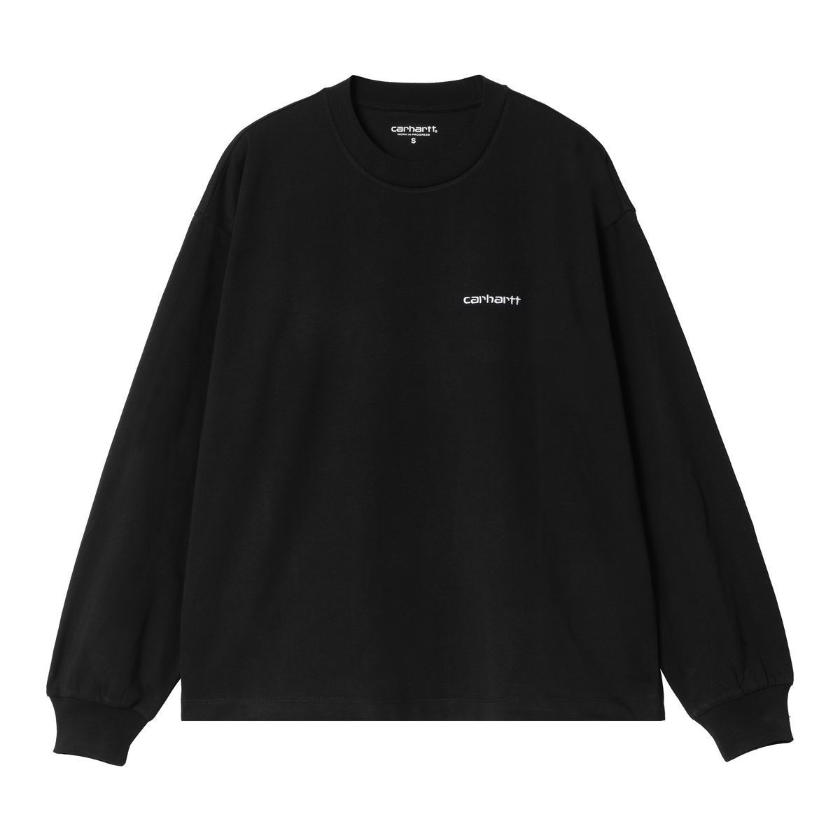 Тениска Carhartt WIP Long Sleeve Grayson T-Shirt Черно | I034378_9, 0