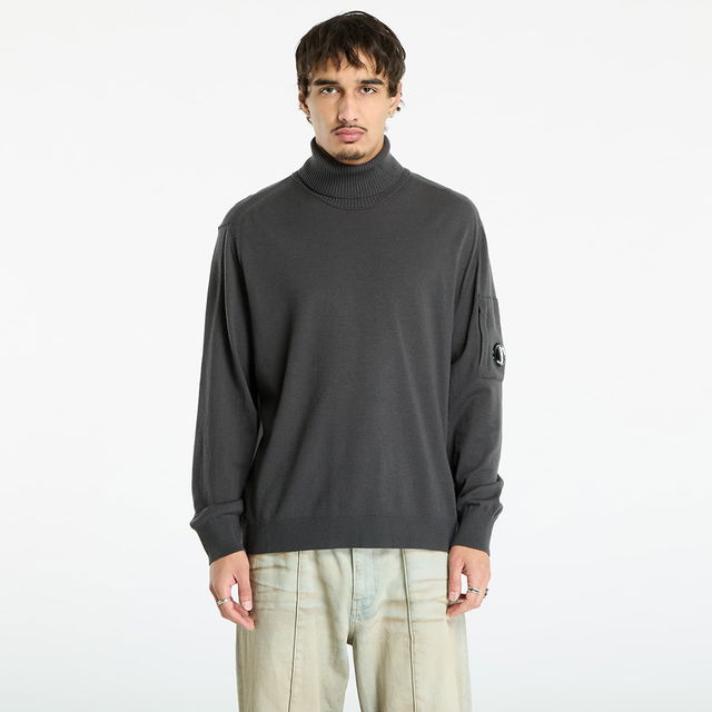 C.P. Company Extrafine Merino Wool Turtleneck Sweater