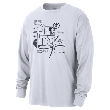 Суитчър Nike Nba M Nk Asw M90 Ls Tee N31 Nba Сиво | FQ6530-100, 1