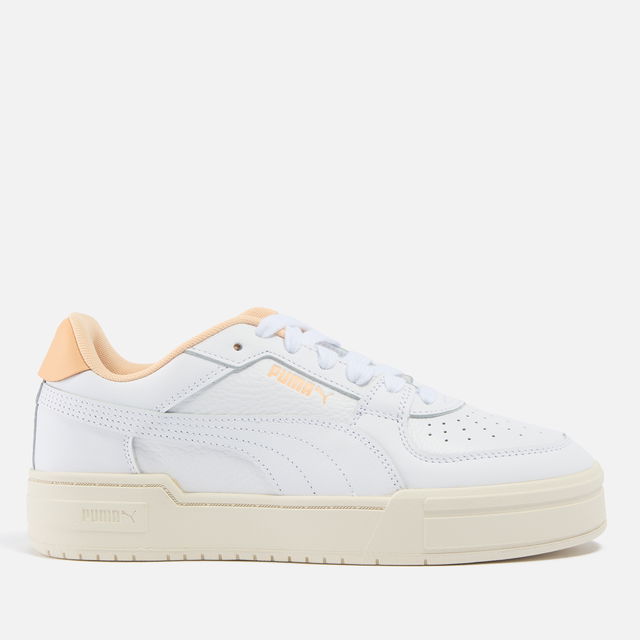 Women's CA Pro Classic Basket Trainers - White/Peach Fizz - UK 5