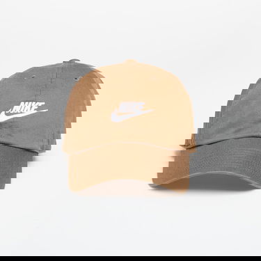 Шапка с козирка Nike Cap Club Unstructured Futura Wash Cap Mosswood Brown/ White Кафяво | FB5368-235, 0
