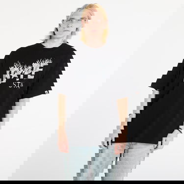 Тениска BAPE Wild Leopard Pattern Bape Sta Logo Relaxed Fit T-shirt Черно | 001TEL801305MBLK, 0