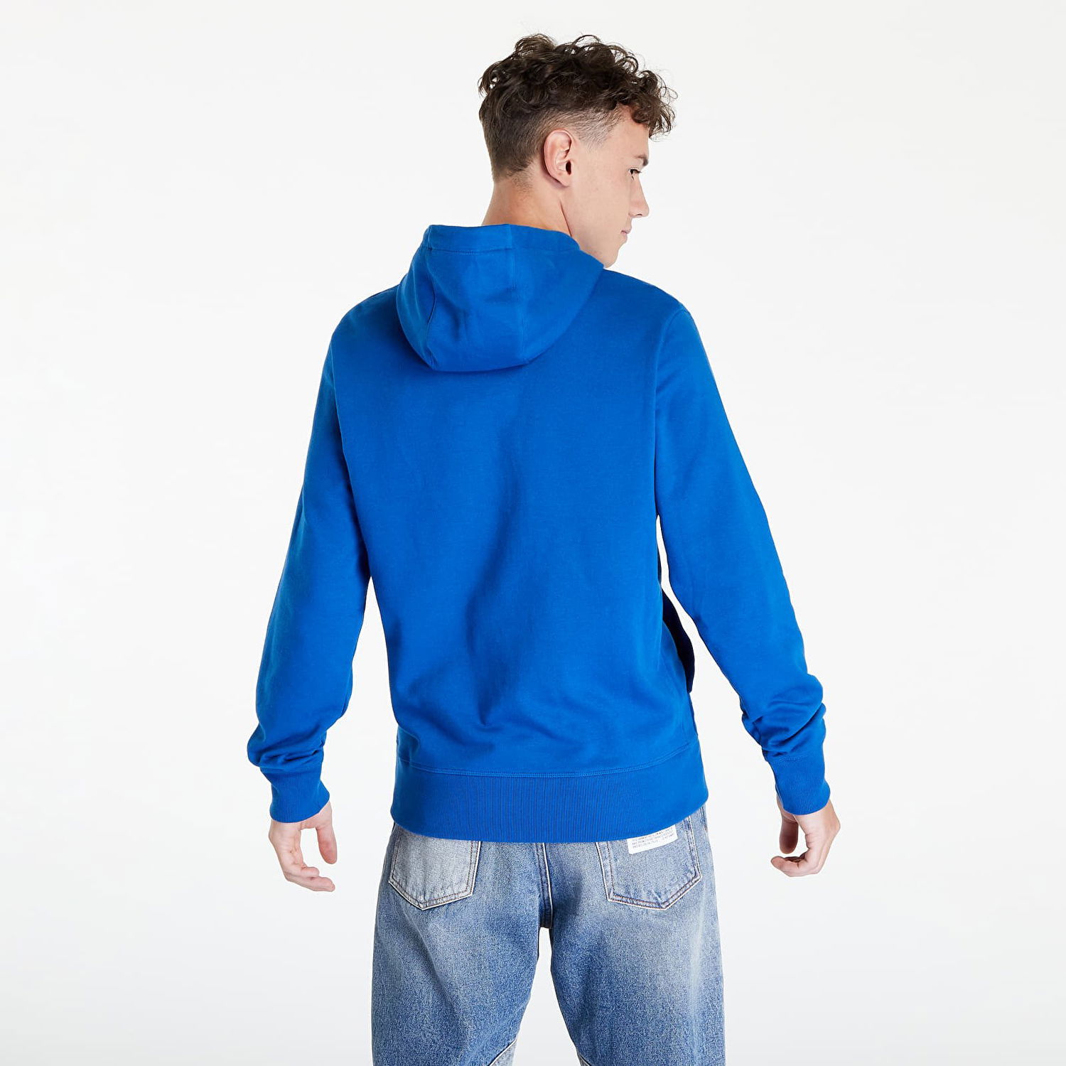 Суитчър New Balance Essentials Pullover Hoodie Синьо | MT03558BGV, 1
