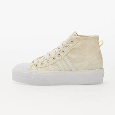 Кецове и обувки adidas Originals Nizza Platform Mid Бежово | GX8356, 1
