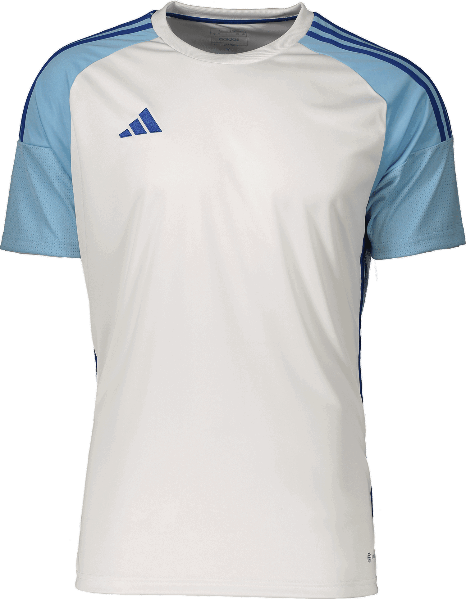 Фланелка adidas Originals Short Sleeve Performance Top with Raglan Sleeves and Stripe Details Синьо | hr4267weiss, 0