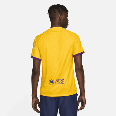 Фланелка Nike FC Barcelona Stadium 2022/23 Jersey Жълто | dr5079-729, 3