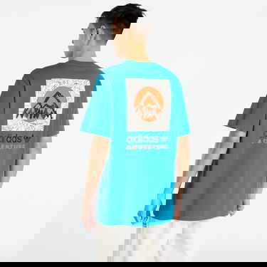 Тениска adidas Originals Adventure Mountain Back Tee Синьо | IC2362, 1