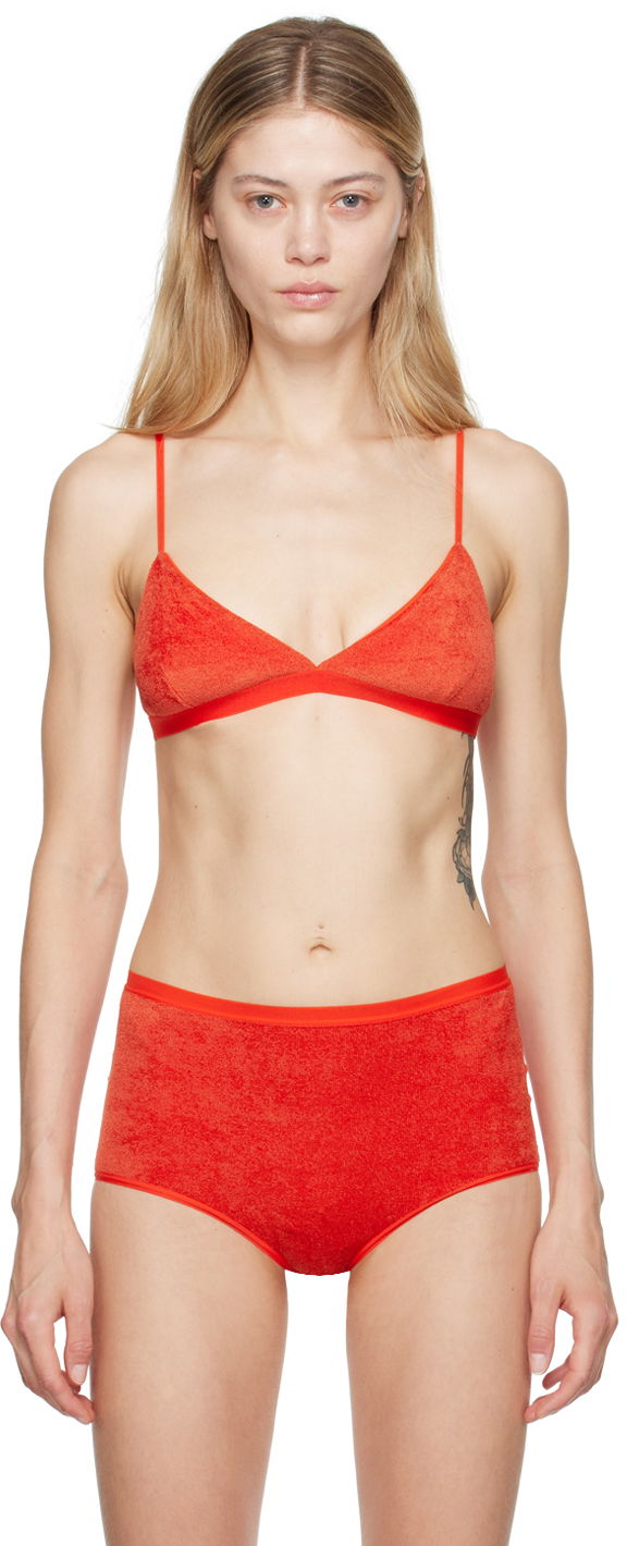 Сутиен Baserange Mississippi Triangle Bralette Червено | BRMI-VE-AU24, 0