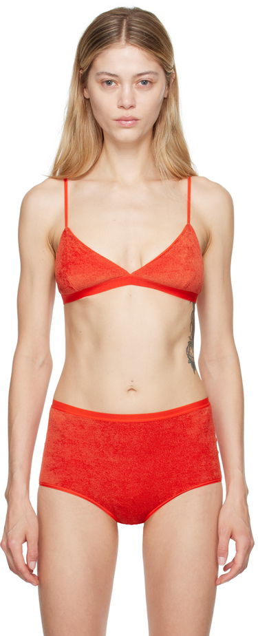 Сутиен Baserange Mississippi Triangle Bralette Червено | BRMI-VE-AU24, 0