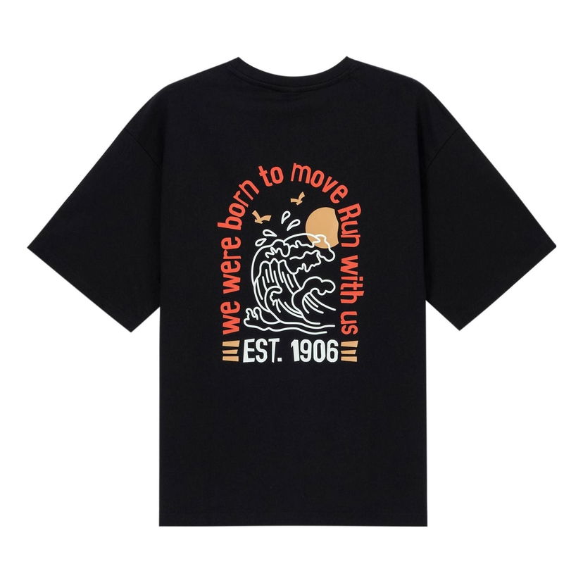 Тениска New Balance Graphic T-Shirt Черно | AMT32363-BK