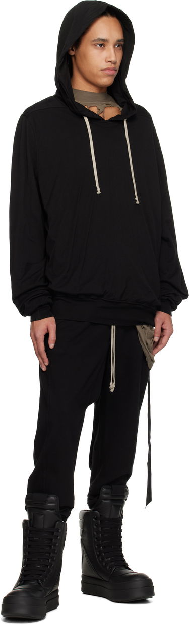 Суитчър Rick Owens Rick Owens DRKSHDW Hollywood Oversized Hoodie Черно | DU01E3262 BHDB, 3