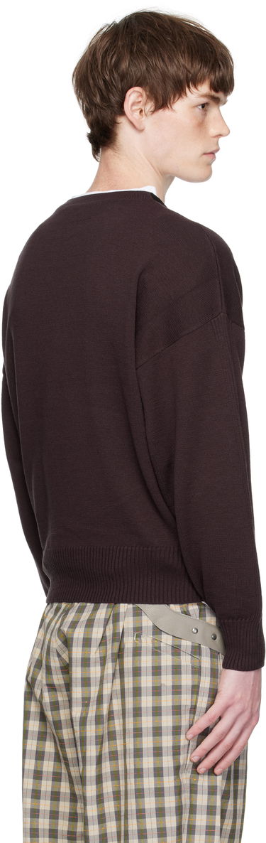 Пуловер KIKO KOSTADINOV Kiko Kostadinov Vig Multi Collar Sweater Кафяво | KKAW25KN04-97, 2