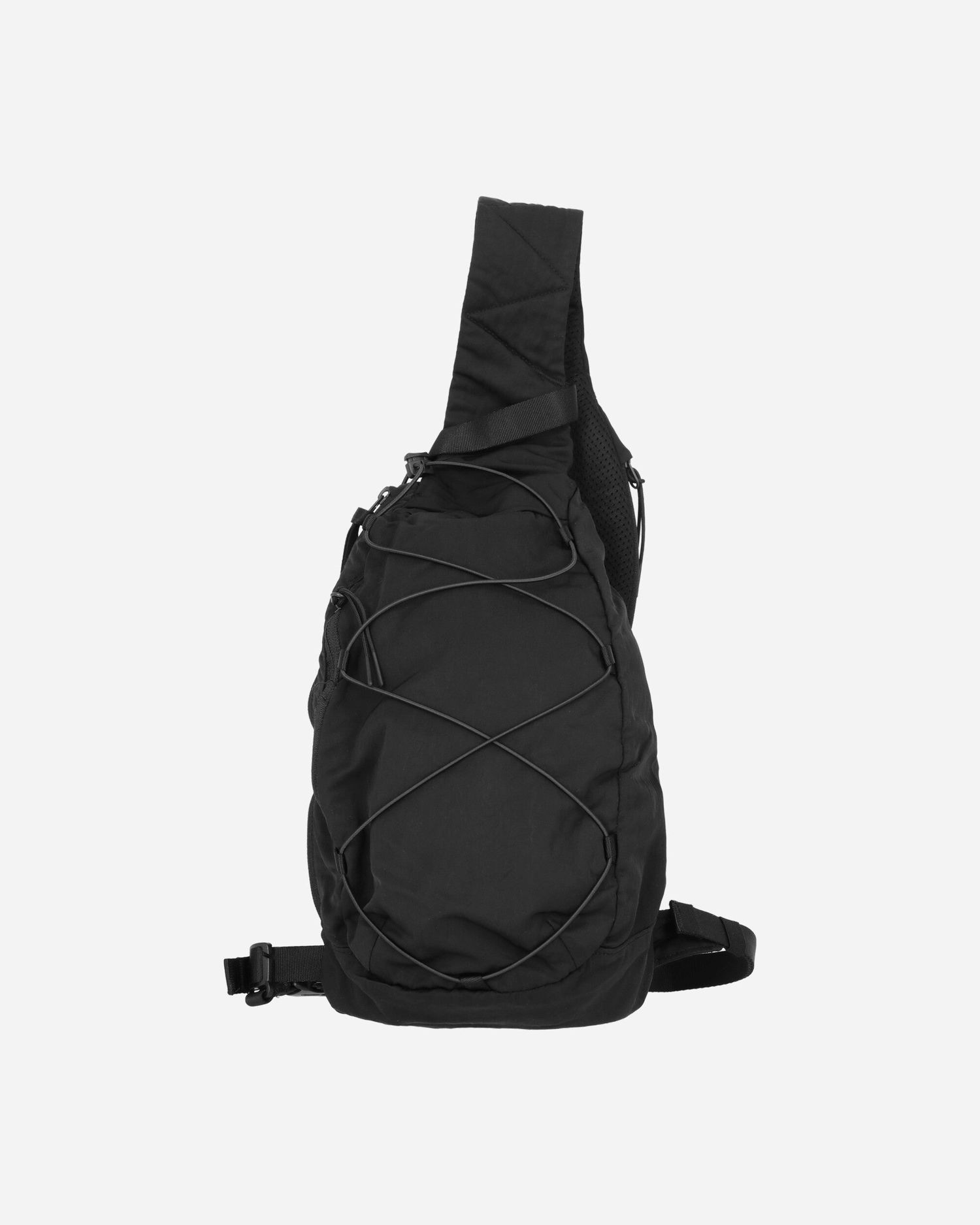 Чанта през рамо C.P. Company Black Nylon Crossbody Rucksack Черно | 18CMAC114A-005269G 999, 0