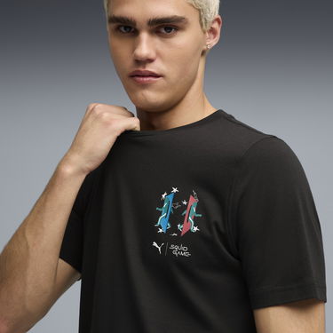 Тениски и потници Puma PUMA x SQUID GAME Graphic Tee Черно | 630706_01, 1