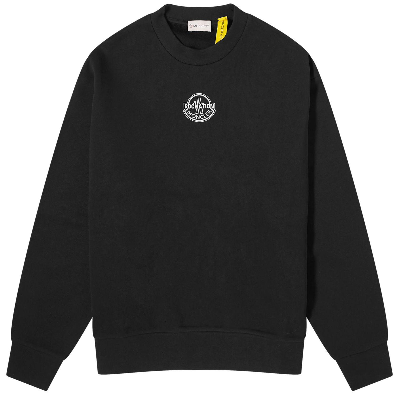 Пуловер Moncler Genius x Roc Nation Crewneck Черно | 8G000-809KX-05-999, 0