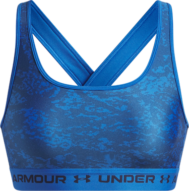 Сутиен Under Armour Under Armour Crossback Mid Print Sports Bra Синьо | 1361042-402, 0
