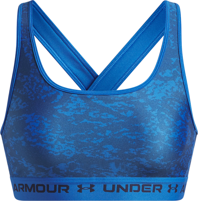 Under Armour Crossback Mid Print Sports Bra