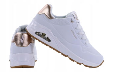 Кецове и обувки Skechers Uno Бяло | 177094-WHT, 6