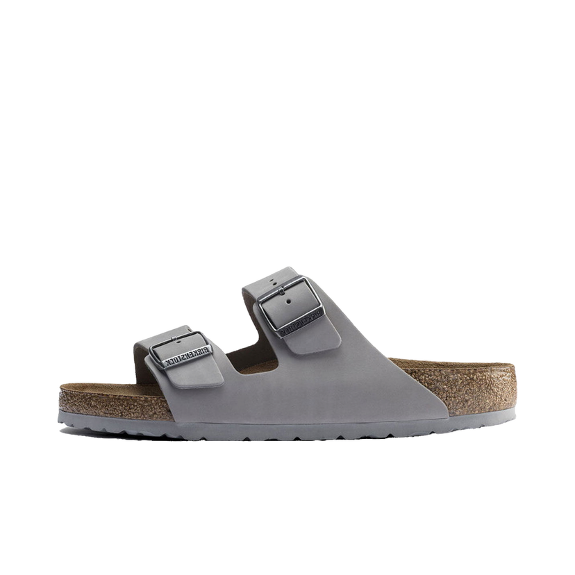 Кецове и обувки Birkenstock Arizona SFB Nubuck Leather Narrow Fit W Сиво | 1020973