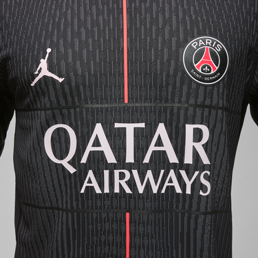 Фланелка Jordan Paris Saint-Germain 2025/26 Match Fourth Jordan Dri-FIT ADV Football Authentic Shirt Черно | HQ4208-045, 2