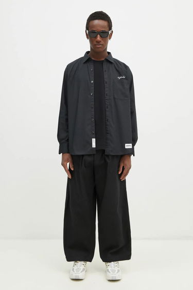 Карго панталони Neighborhood NEIGHBORHOOD Cotton Pleated Trousers Черно | 242AQNH.PTM02, 4