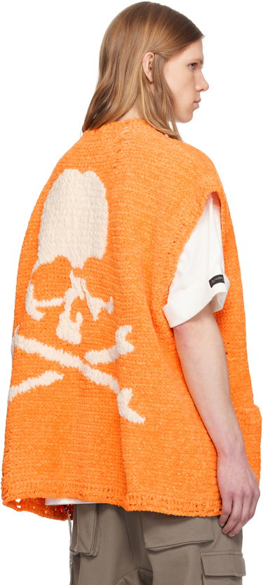 Пуловер Mastermind WORLD MASTERMIND WORLD Crochet Vest Оранжево
 | MW25S14-KN002-014, 2