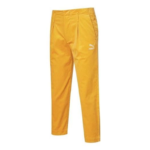 Панталони Puma Corduroy Woven Pants Жълто | 534967-37