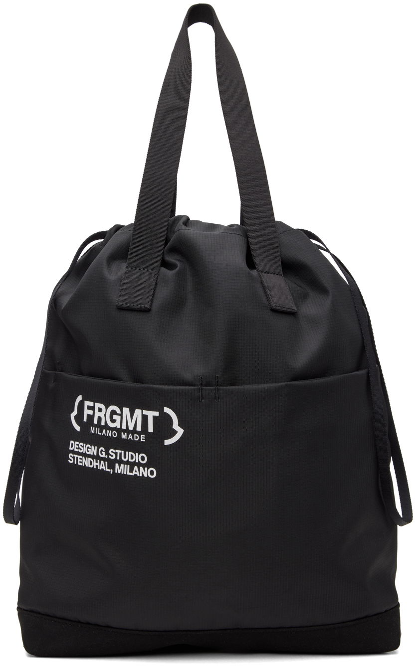 Голяма пазарска чанта Moncler Genius Drawstring Tote Bag Черно | H209U5D00003M2471, 0